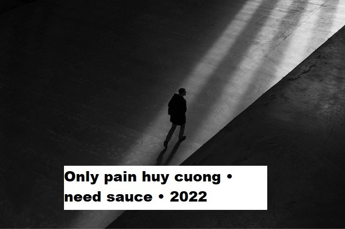 only pain huy cuong • need sauce • 2022